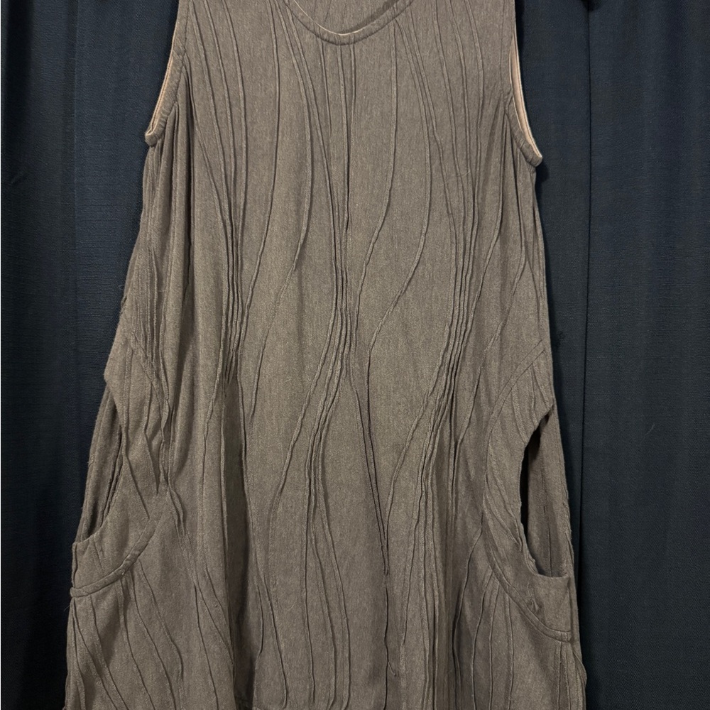 Elegant Sleeveless purple Tunic